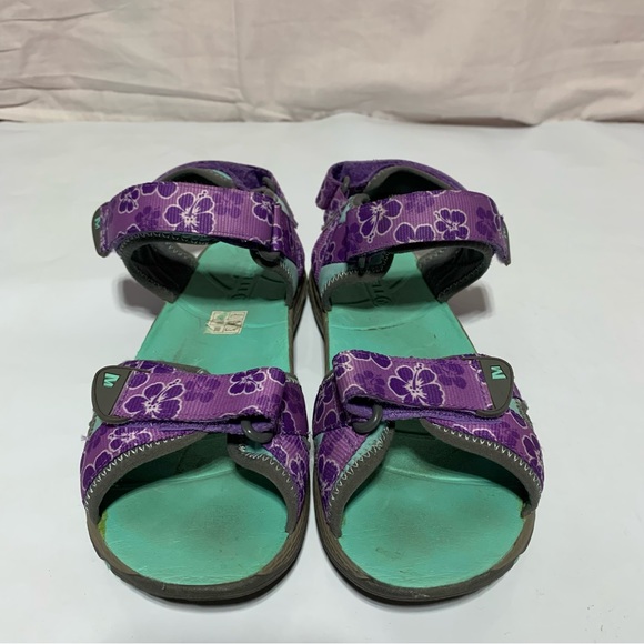 Merrell Womens Surf Strap Sandal 2.0 Floral purple Size US 6 meduim - Picture 2 of 12